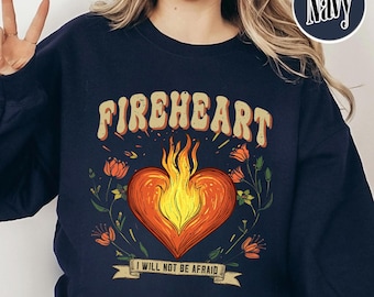 You Do Not Yield Crewneck, Fireheart Terrasen Hoodie, SJM Merch Terrasen Bookish Hoodie, Throne of Glass Acotar, Bookworm Shirt