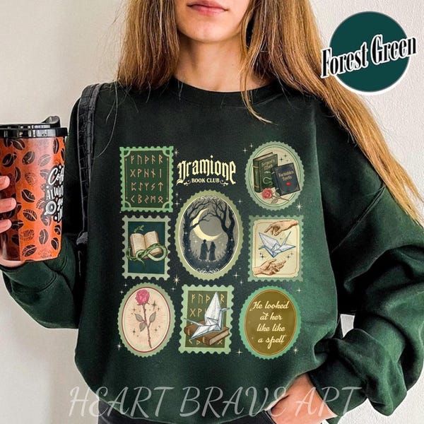 Dramione Manacled Sweatshirt, Subtle Dramione Book Club Hoodie, Enemies To Lovers Book, The Auction Book Isolation Fanfic , Manacle Drarry