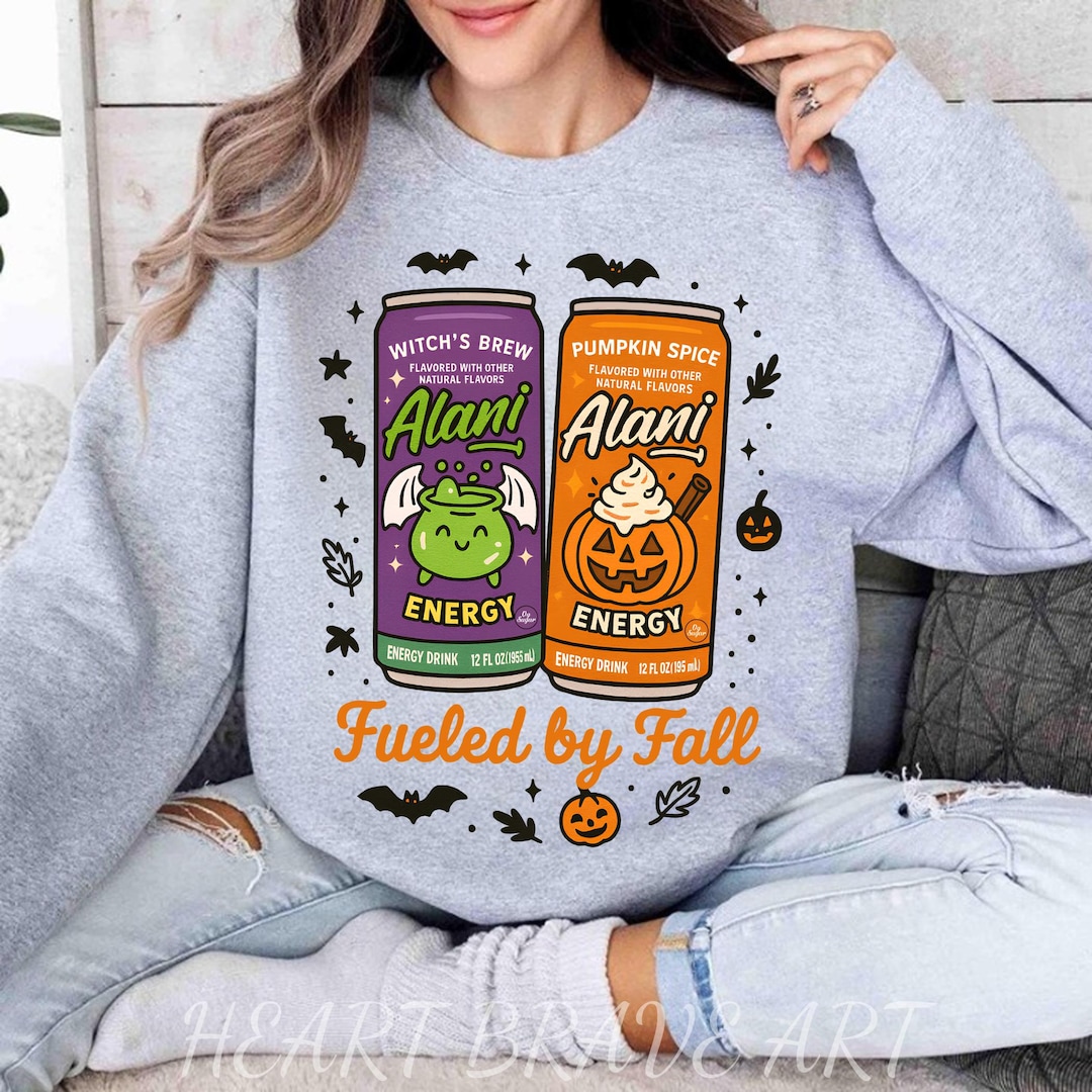 Alani Fueled by Fall Sweater, Pumpkin Crème Alani, Witch’s Brew Alani ...