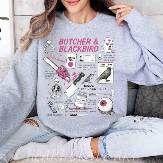 Butcher & Blackbird Sweater, Romantic Suspense Tee, Little Mouse