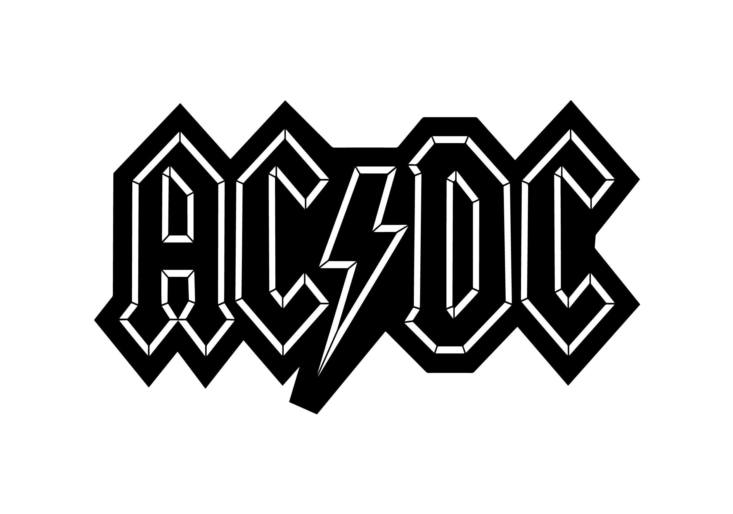 SVG Best Bundle Layered, AC DC Svg for Cricut Logo Png Svg Pdf Digital ...