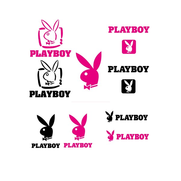 SVG - Best Bundle Layered , Playboy SVG -for Cricut Logo - Png - Svg - Pdf - Digital Download - Digital - Bundle - Illustration