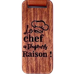 Gepersonaliseerde donkere walnoot houten sleutelhanger