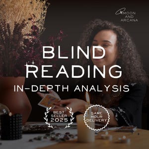 Intuitive Blind Tarot Reading: Same Hour Insight