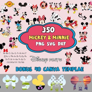 Mickey Mouse SVG Mega Bundle