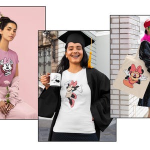 350 Mickey & Minnie Mouse Bundle | SVG, PNG, DXF Files for Cricut and Silhouette | 350 designs Disney Clipart , 20 Designs Canva Templates.