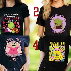 Nanalan Shirt, Green Princess Shirts, Vintage Nanalan Meme Shirt,Wonderful Girl Shirt, Trendy Shirt,Funny Cartoon Tee, Cartoon Princes Shirt