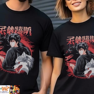 Japan Anime Inspired Shirt, Vintage Japanese Anime Streetwear, Divine Dogs Shirt, Anime Cosplay Sweater
