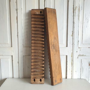 ancien moule à cigares, presse à cigares antique, bois, moule à cigares, plateau à cigares, décoration vintage, brocante, maison de campagne, industrie