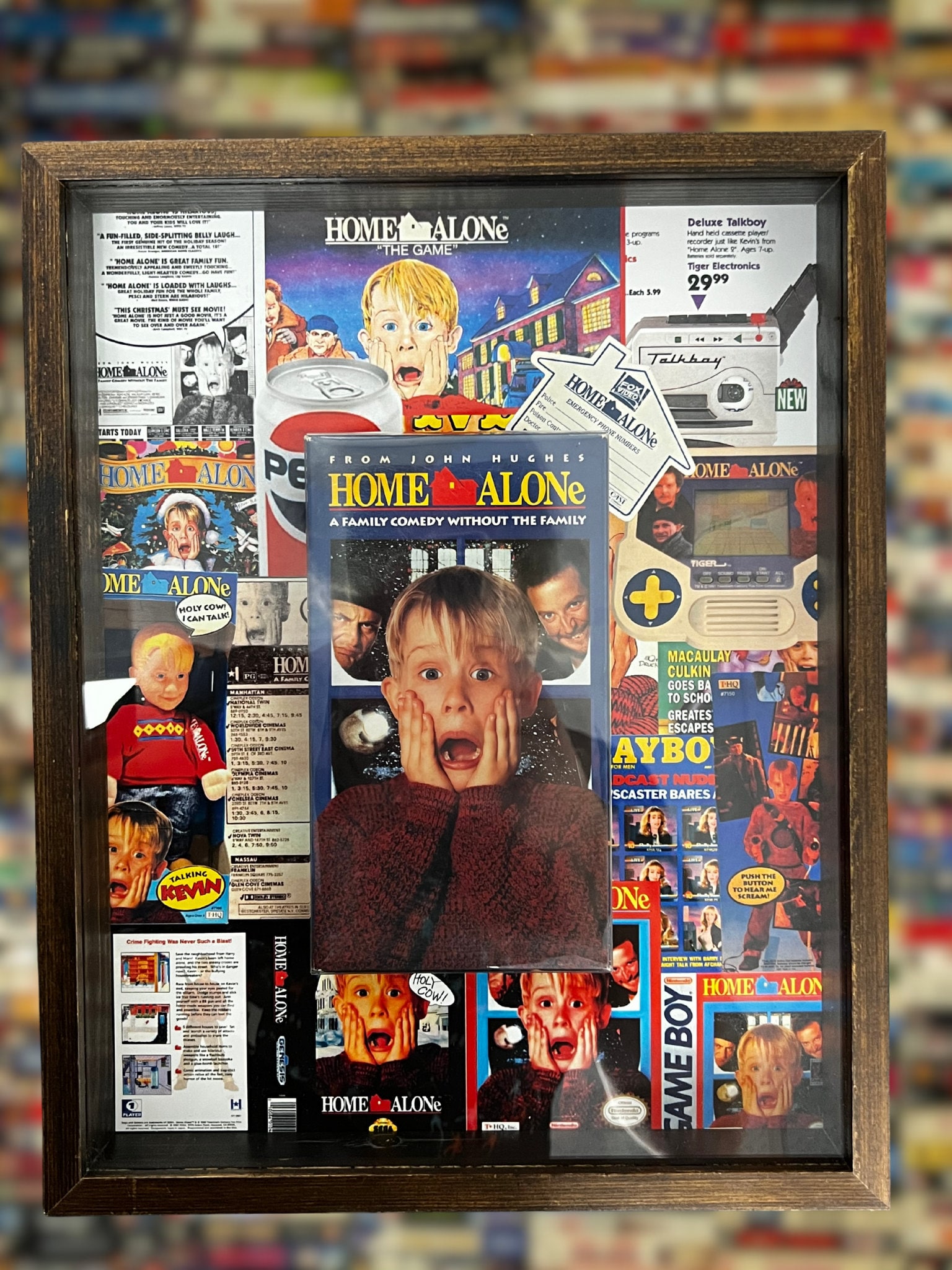 Home Alone VHS Shadow Box - Etsy