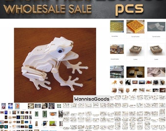 250.000 Laser cut files + Frog laser cut vector, laser cut files, dxf files for laser, cnc router files, puzzle plans, vector