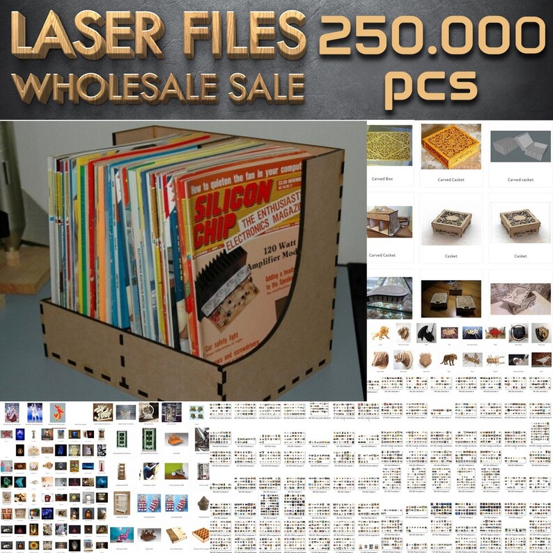 Mega Set 250,000 Laser Cut Files the Largest Catalog in the World Photo