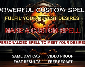 CUSTOM SPELL | obsessive love spell | personal spell cast | sameday spell cast | lovespell spelling | Removing third party spell