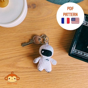 Modèle de crochet amigurumi – Mon Petit Astronaute (PDF, FR/EN)