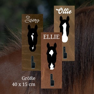 Custom Bridle Holder "Markings"