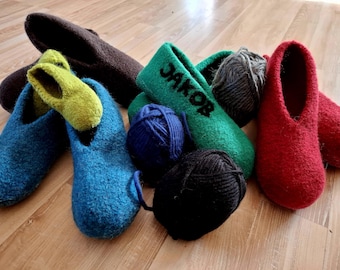 Filzpuschen: Ihre Wunschgröße in verschiedenen Farben-superbequem