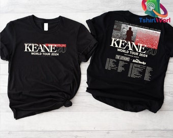 keane Shirt, Keane World Tour 2024 Shirt