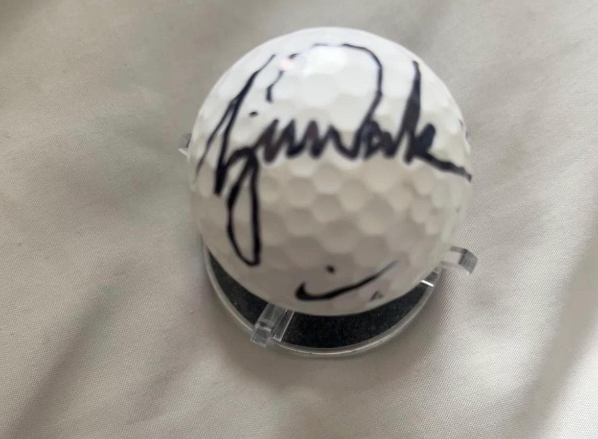 Tiger woods autograph - Etsy 日本