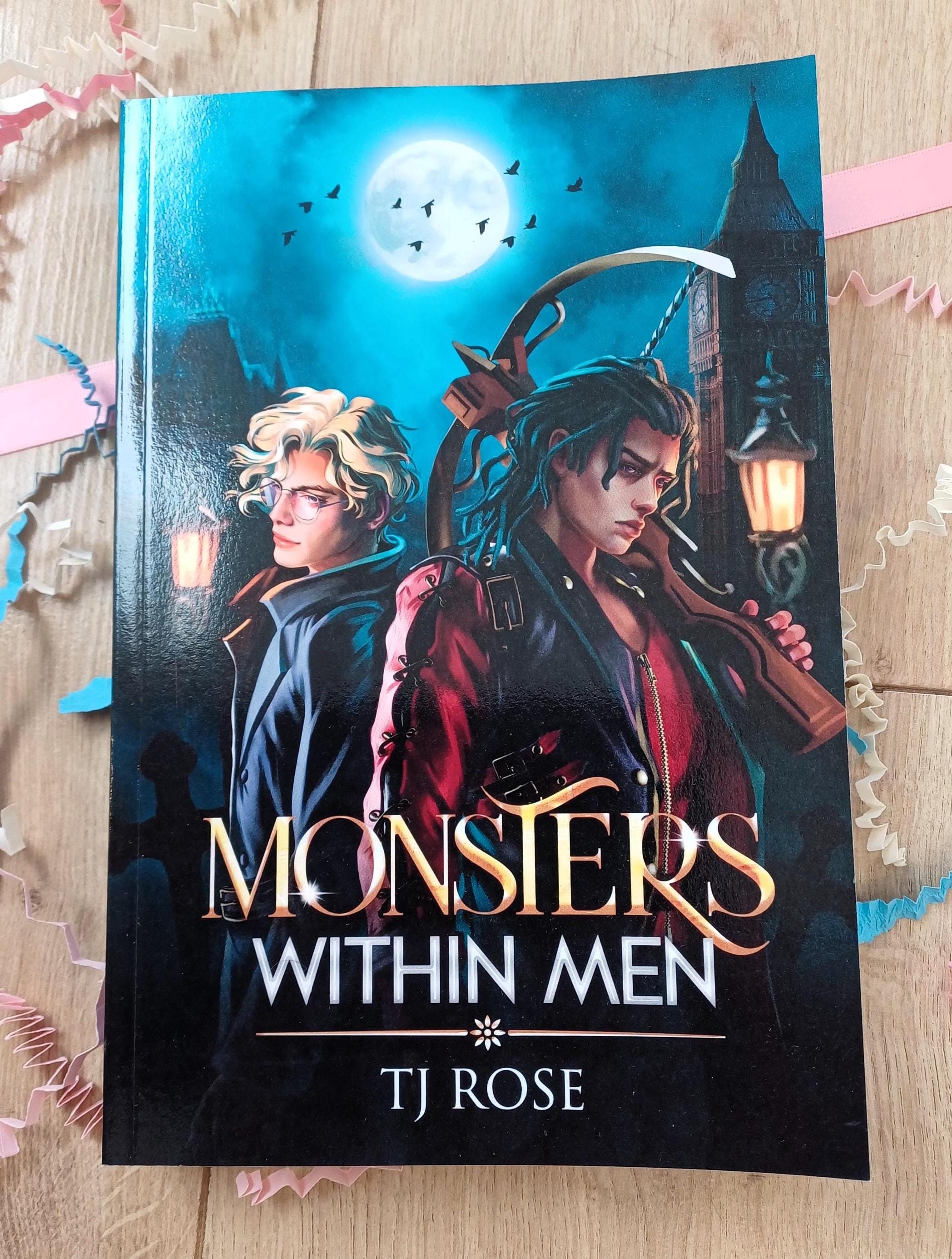 Monsters Within Men - Signed Paperback (+merch) - Etsy