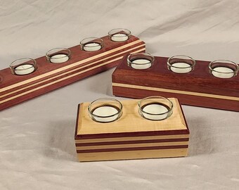 Rustic Candle Holders