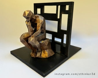 Thinking Man Book Holder