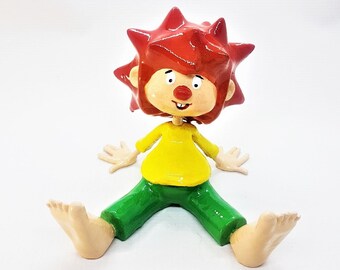 Pumuki/ Fru Fru/ 3D Printed And Hand Painted Model /12cm/Children's Characters/ Television Series/