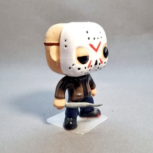 Pop / Jason Voorhees /Horror Film /Halloween / Art Toy /Maniac Figure Movies / Friday the 13th /3D Printed And Hand Painted Model image 3