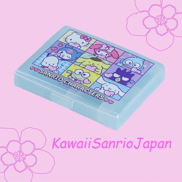 Sanrio grande scomparto divisibile Portapillole per tablet o portagioie, organizer per cancelleria. Hello kitty, Melody, Kuromi, Cinnamoroll, PomPomPurin