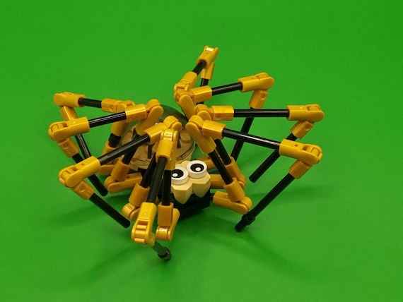 Large Spider Made From Original LEGO and GOBRICKS Interlocking