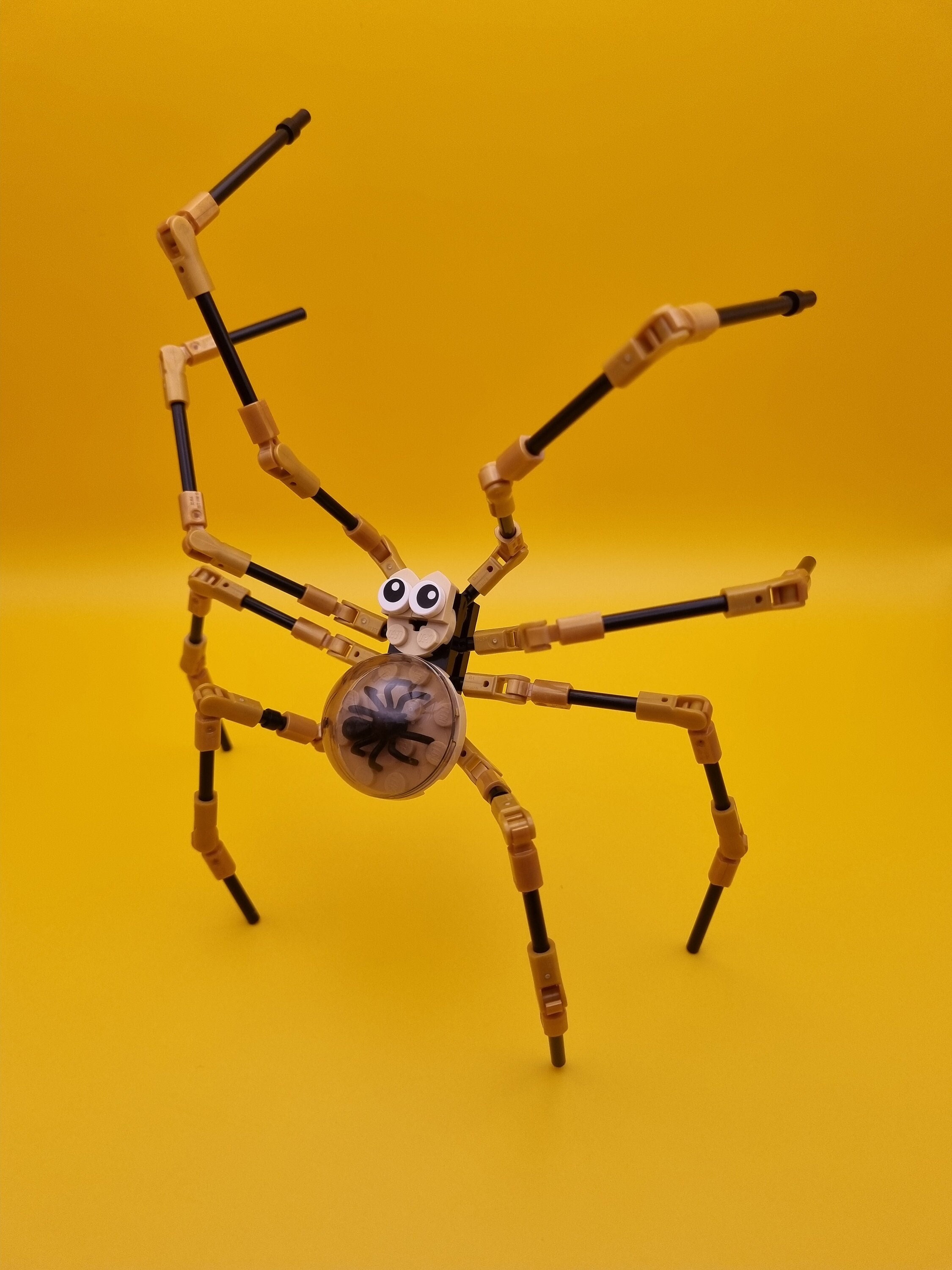 Large Spider Made From Original LEGO and GOBRICKS Interlocking