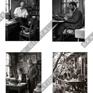 Vintage Naturalist Portrait Collection | Digital Download image 2