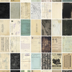 Vintage Backdrops VOLUME 1 - Vintage Style Printable Background Papers (Digital Download)