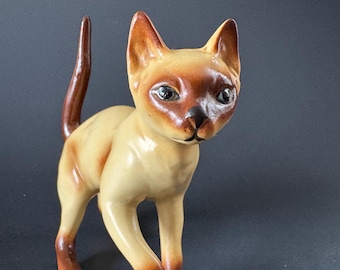 Josef Originals Siamese Cat Figurine: Vintage Ceramic Collectible
