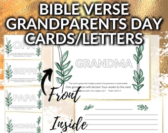 Christian Grandparents Day Cards Bible Verse