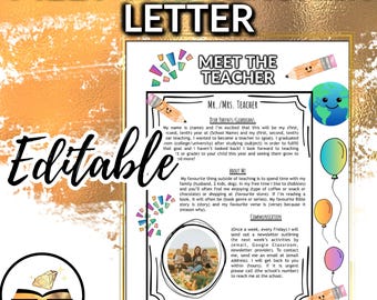 Christian Meet the Teacher Editable Sheet on Google Slides