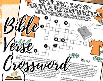 National Day of Truth and Reconciliation Bible Verse Crossword Religious