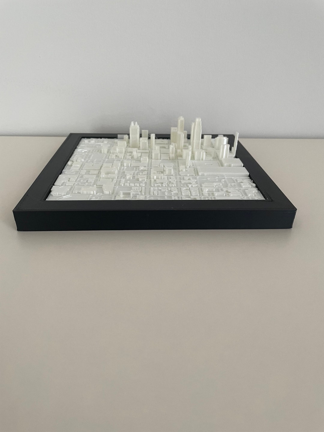 3D City Frames Kansas City 3d Printed Etsy