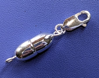 Sterling Silver Magnetic necklace or bracelet clasp converter