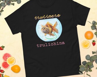 T-Shirt Nyan Cat Funny Meme Funny Shirt Unisex Cotton