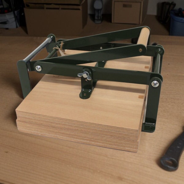 A3 Dark Green Lino Press Machine, Linocut Printing Press, Print Making Press, Hand Linoleum Press, Embossing Lino Press, Relief Printing.