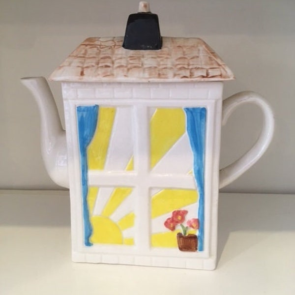 Retro Teapot - porcelain