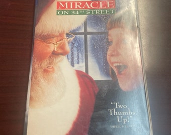 Miracle on 34th Street VHS tape vintage by 20th Century Fox movie