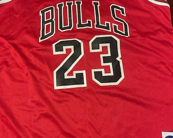 Vintage Authentic Champion Brand Michael Jordan Chicago Bulls NBA Size 48