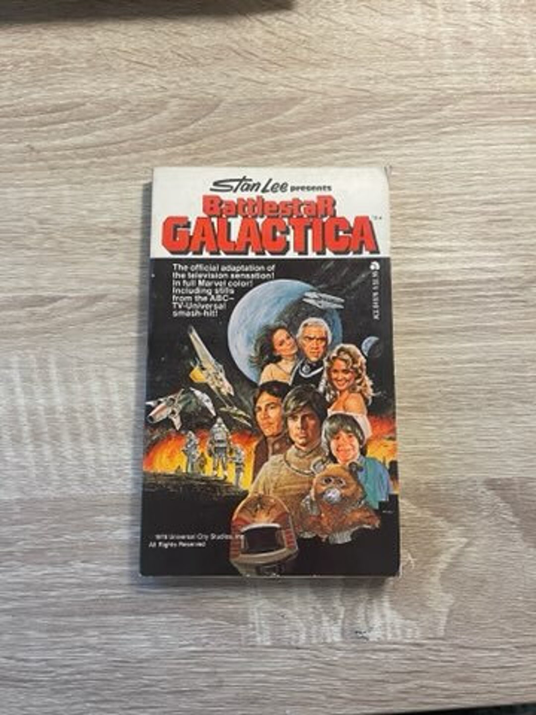 Stan Lee Presents Battlestar Galactica Paperback Book 1978 - Etsy