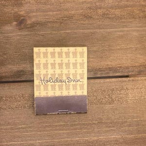 Vintage Holiday Inn Matchbook from 1970s Full Unstruck Book Good Condition