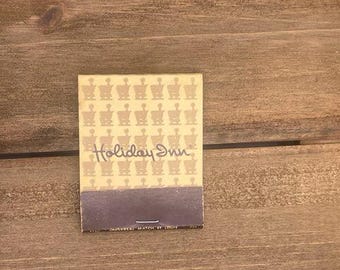 Vintage Holiday Inn Matchbook from 1970s Full Unstruck Book Good Condition