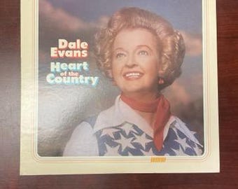 Dale Evans Heart of the Country 1975 gebruikt vintage vinylplatenalbum