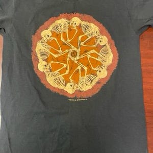 Vintage Grateful Dead 1987 Fall Tour T Shirt Size L Excellent Condition