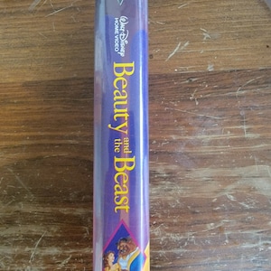 Black Diamond Beauty and the Beast Walt Disney Classic VHS
