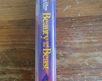 Black Diamond Beauty and the Beast Walt Disney Classic VHS